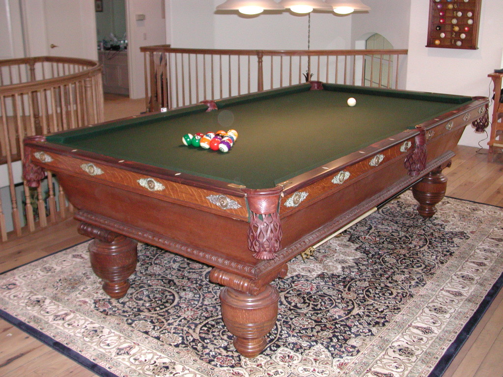Vintage & Antique Pool Tables For Sale by Sequoia Billiard Supply ...